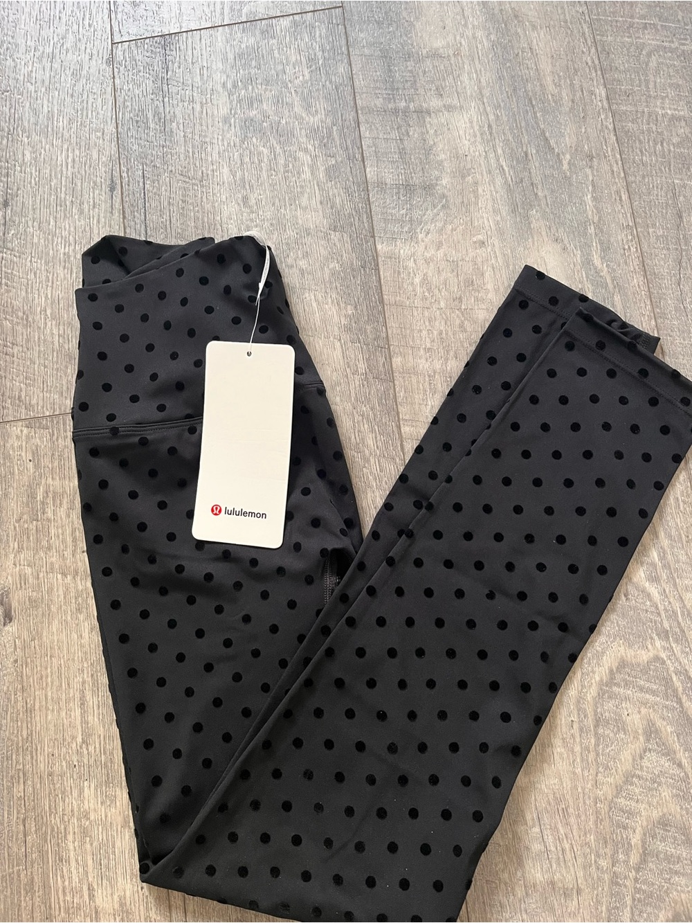 lululemon athletica Black Polka Dot Men's Jogger Pants